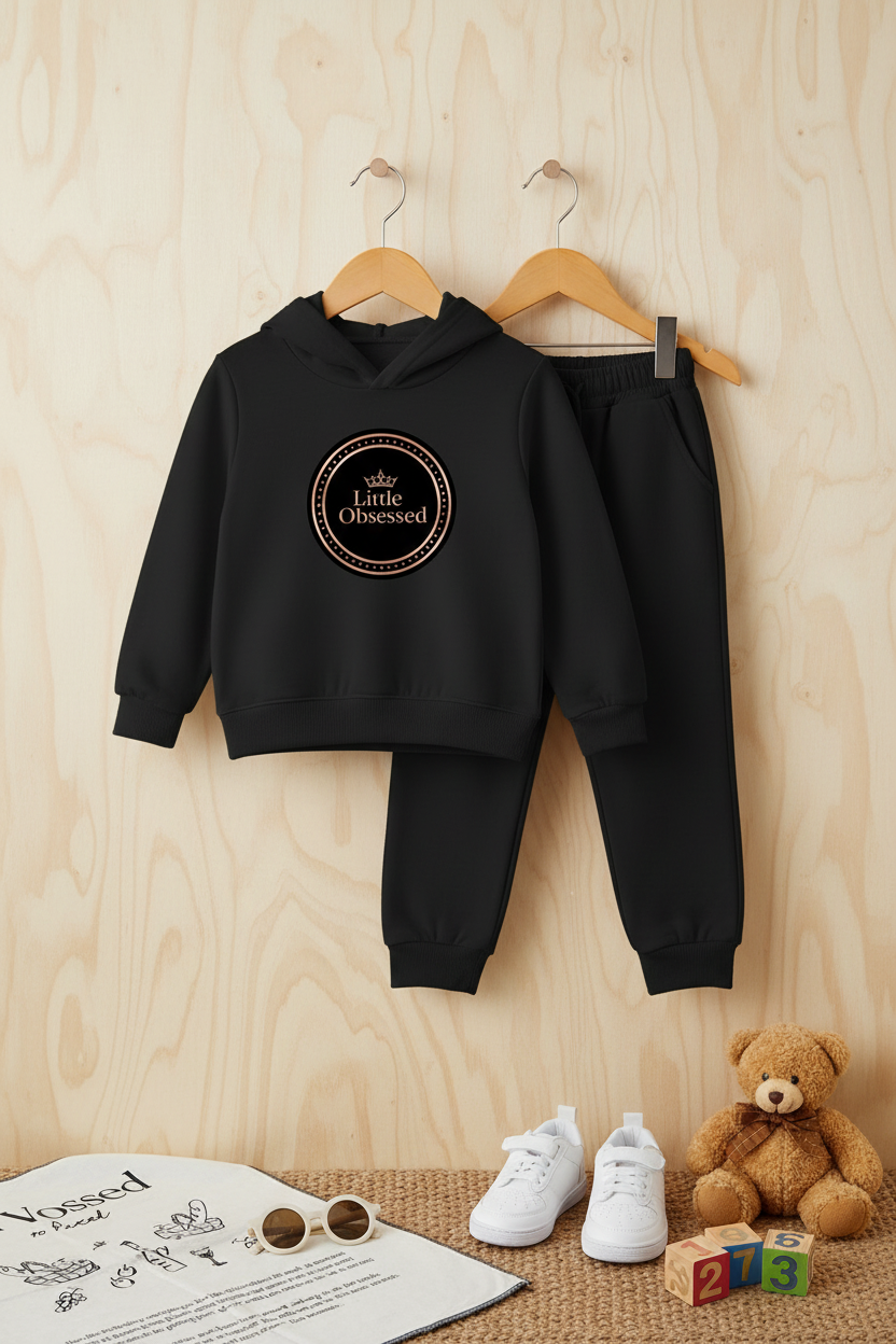 Little Obsessed™ Limited Edition Black Hoodie