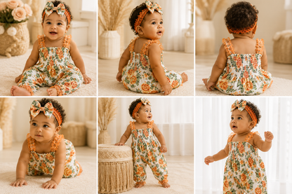 Little Obsessed™ Blossom Belle Romper Set