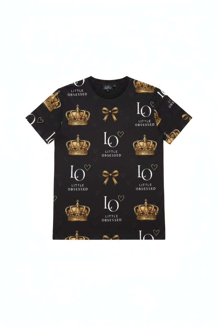 LO Little Obsessed Branded T-Shirt - studio product shot