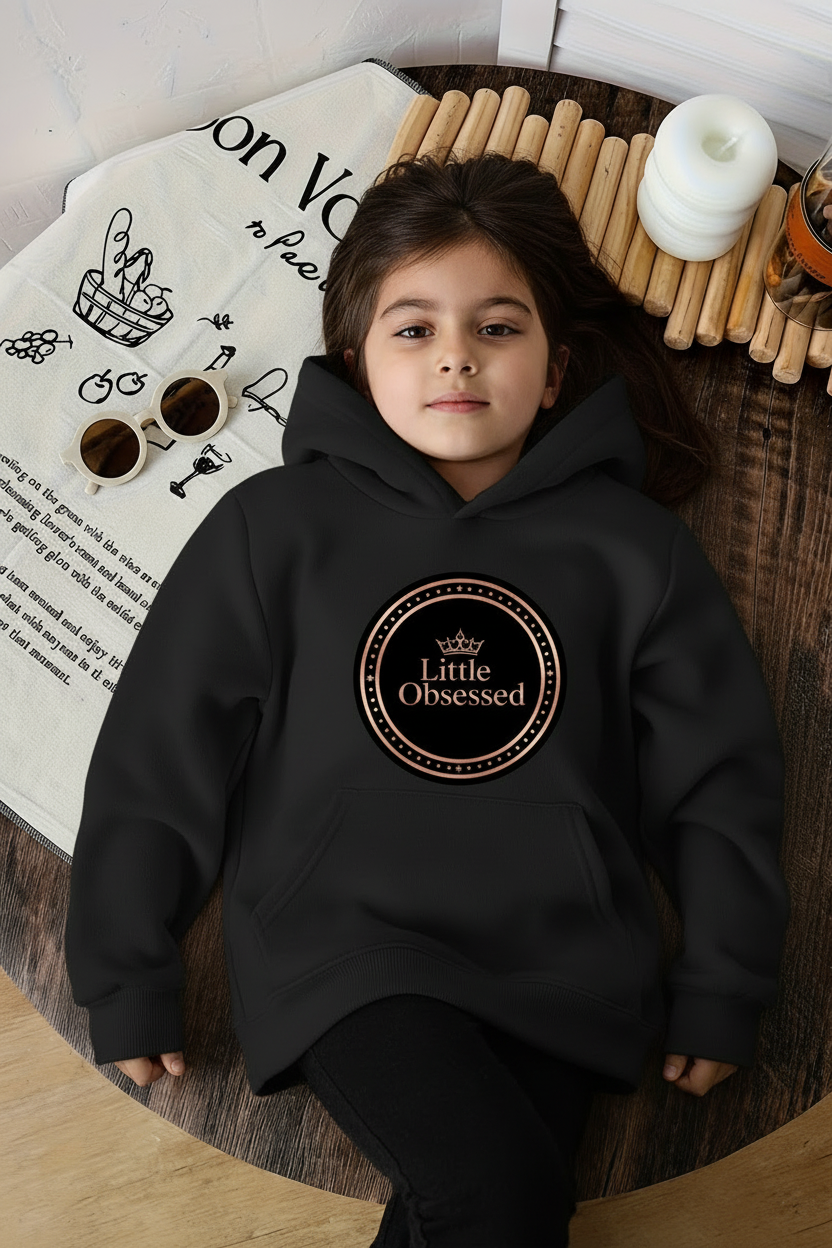 Little Obsessed™ Limited Edition Black Hoodie