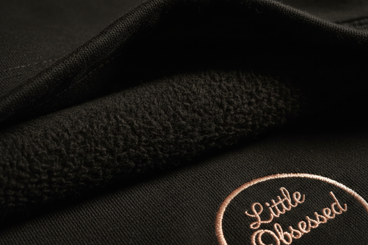 Little Obsessed™ Limited Edition Black Hoodie
