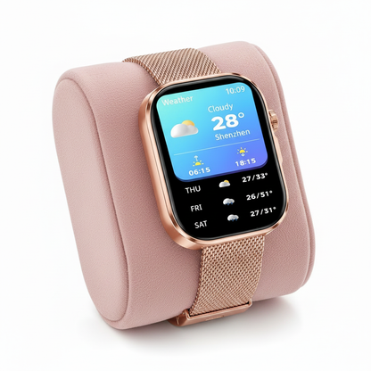 Smart Watch – Multifunction Stainless Steel with Wireless Call