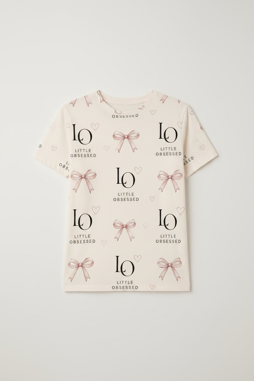 LO Little Obsessed Branded T-Shirt