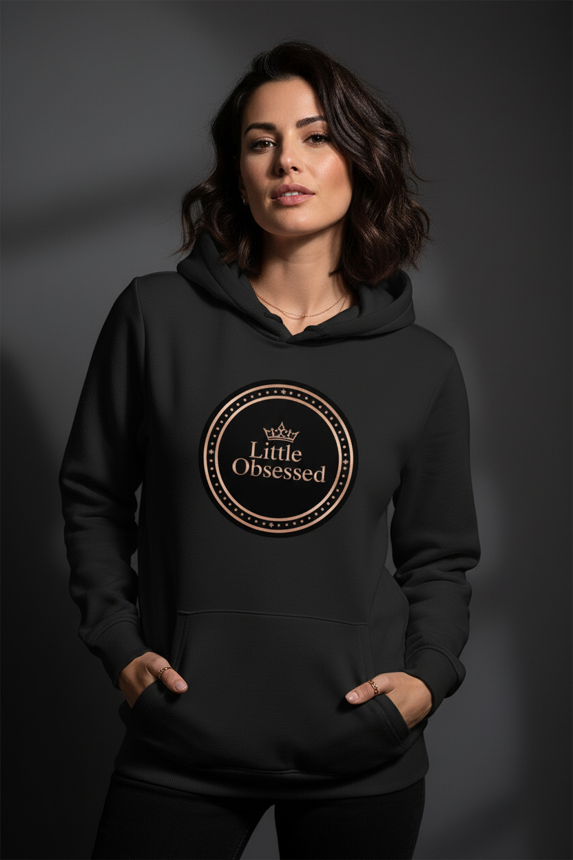 Little Obsessed™ Limited Edition Black Hoodie